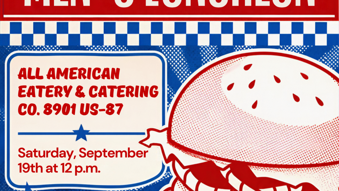 Men’s Luncheon at All American Eatery